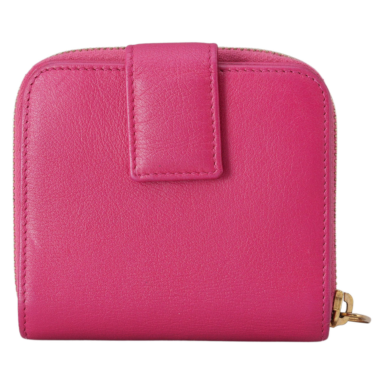 YVES SAINT LAURENT(USED)생로랑 벨드쥬르 지퍼 반지갑